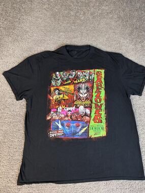 Universal Orlando Shirt Mens 2XL Black Halloween Horror Nights 2021 Graphic
